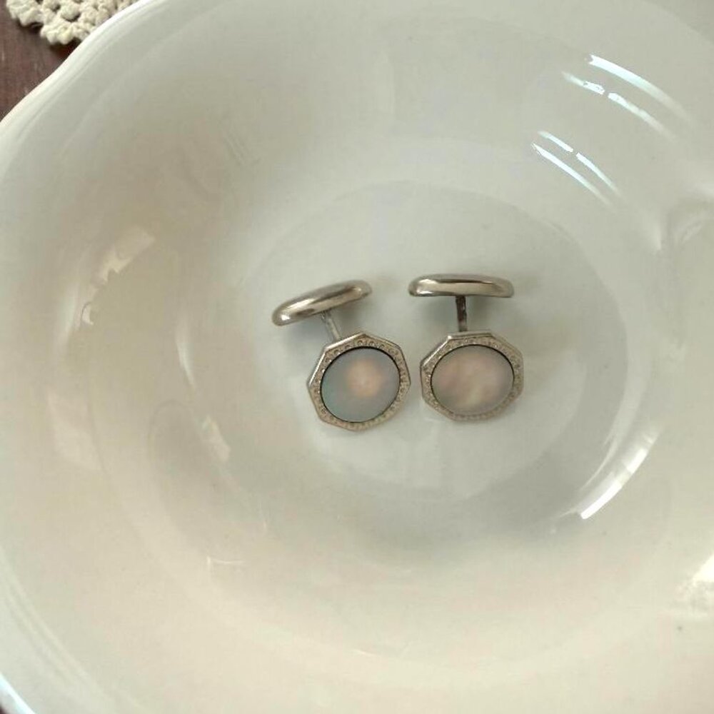 Vintage Cuff Links Lot, Vintage Tie Clip - Picture 6 of 9
